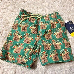 NWT Gap Baby Boys Star-wars Swim Trunks-12-18M